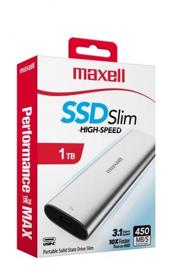 DISCO SOLIDO EXTERNO SSD MAXELL USB TYPE-C 1TB