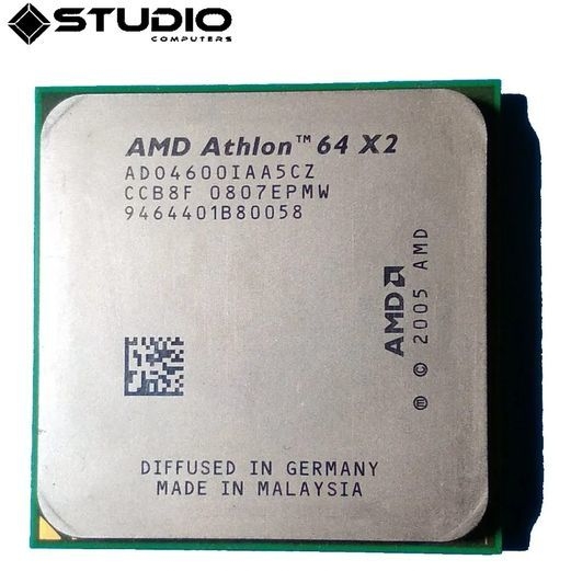 Procesador AMD Athlon 64 X2 4600+ (AMD Athlon X2, 2,4 GHz, Socket AM2, 90