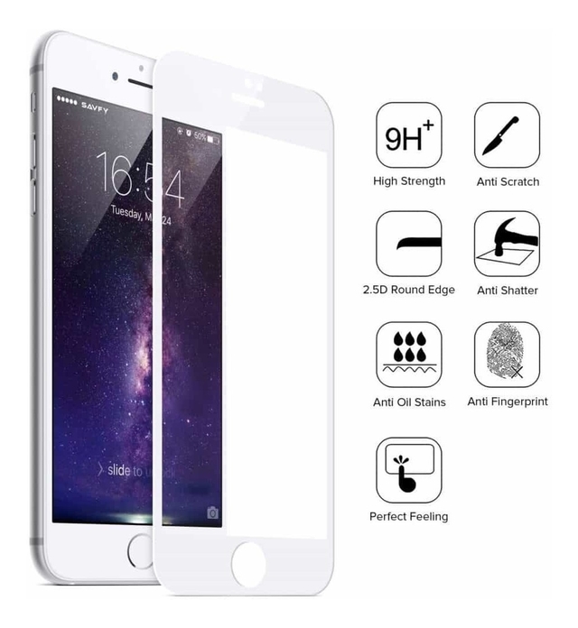 Vidrio Templado iPhone Plus 6- 6s- 7- 8 (Plus)