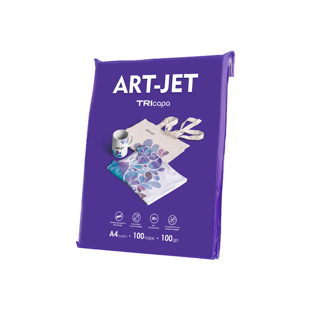 Papel Para Sublimar Tricapa - Art-Jet® - A4 - 100 Hojas