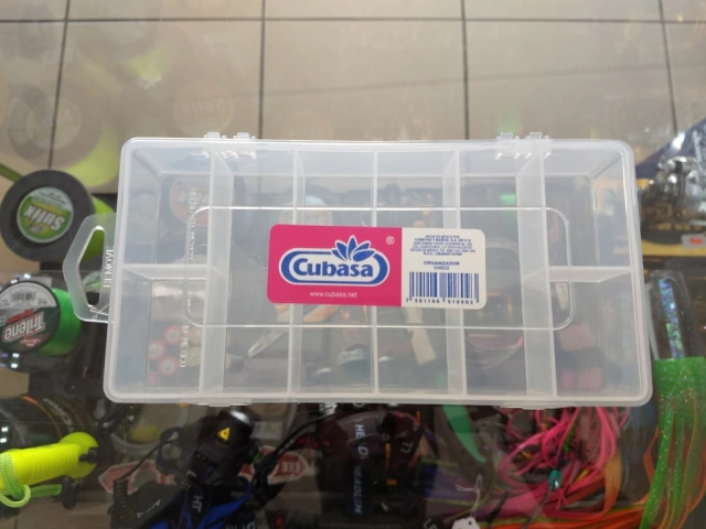 Caja De Plástico Con Divisiones