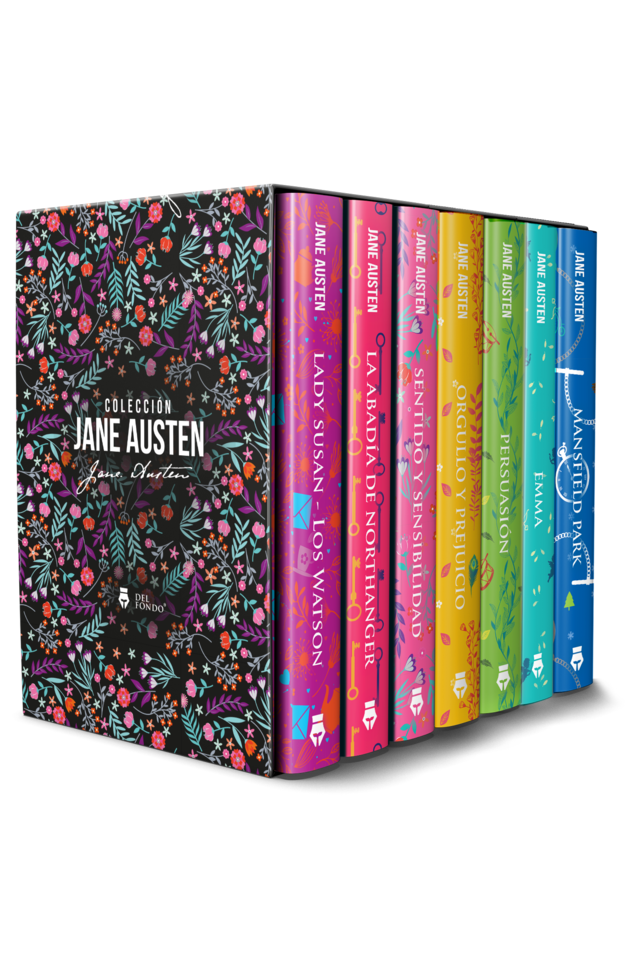 Colección Completa Novelas Jane Austen Caja 7 Libros