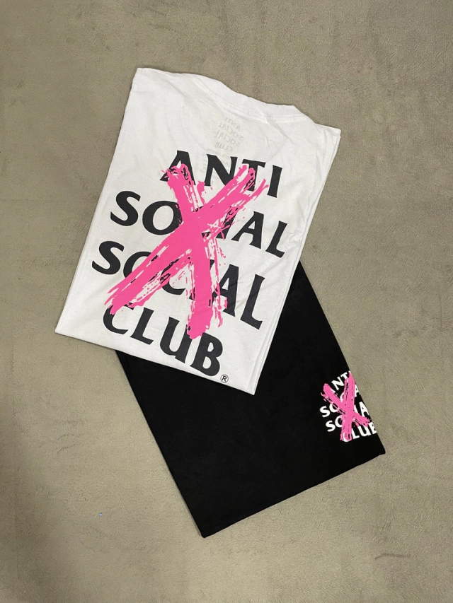 Camisa Anti Social Social Club X - Mamba Negra Store