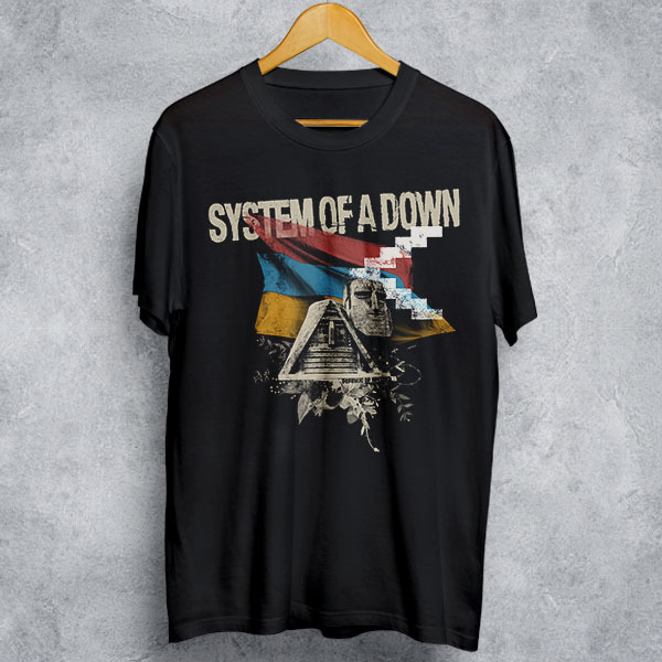 CAMISETA SYSTEM OF A DOWN - PROTECT THE LAND