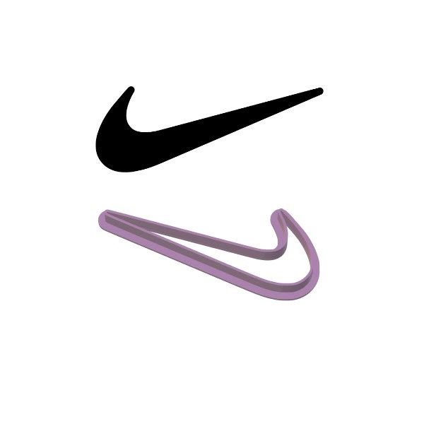 Cortador Simbolo Nike - 5Cm