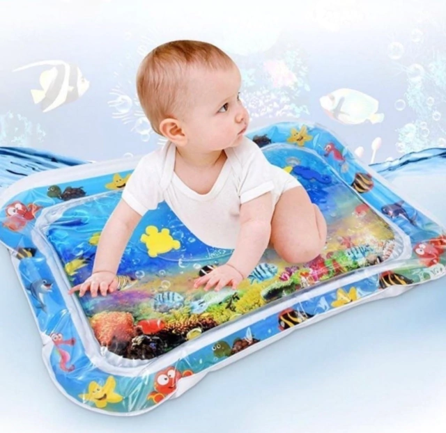 Alfombra de agua inflable estimulante para bebés (Producto Importado)