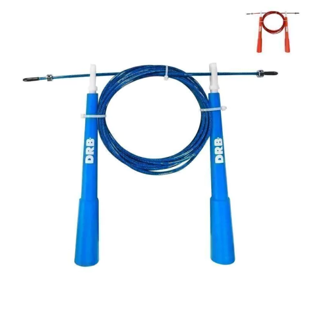 Cuerda Salto Cable Acero-Plástico - Dribbling
