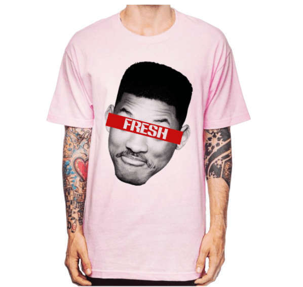 Camiseta Com Estampa Will Smith Fresh Prince um maluco no pedaço