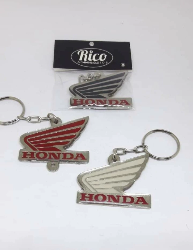 Chaveiro Artesanal Logo Honda (Moto) - Rico Acessórios