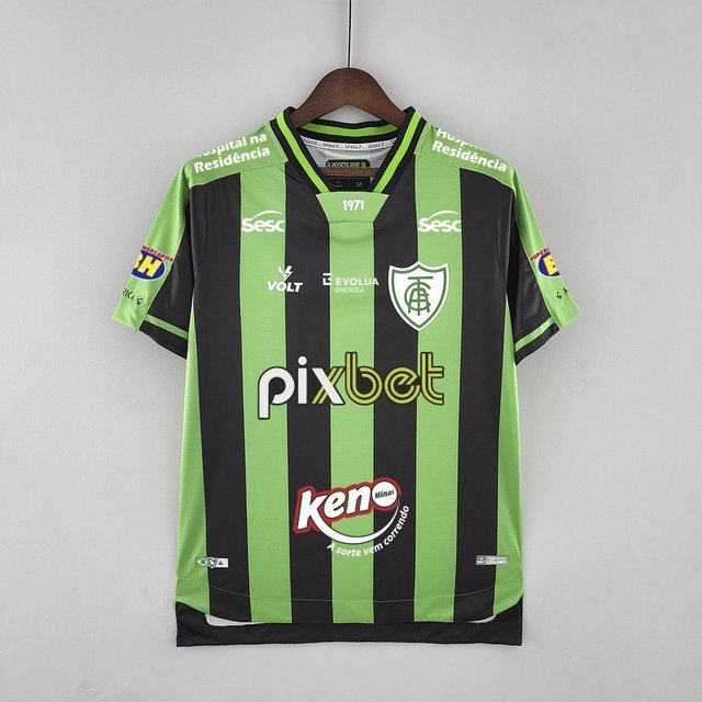 Camisa América Mineiro I 2022/2023 Torcedor Volt Com Patrocínios