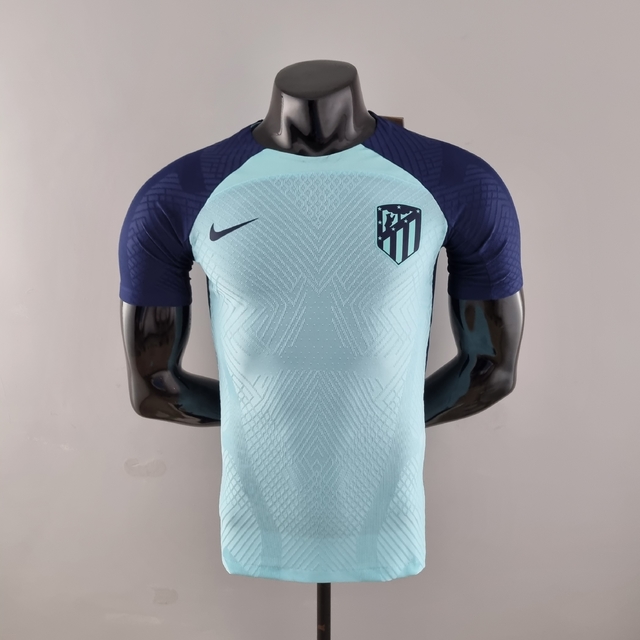 Camisa Treino Atletico de Madrid 2022/2023 Azul Jogador Nike Masculina