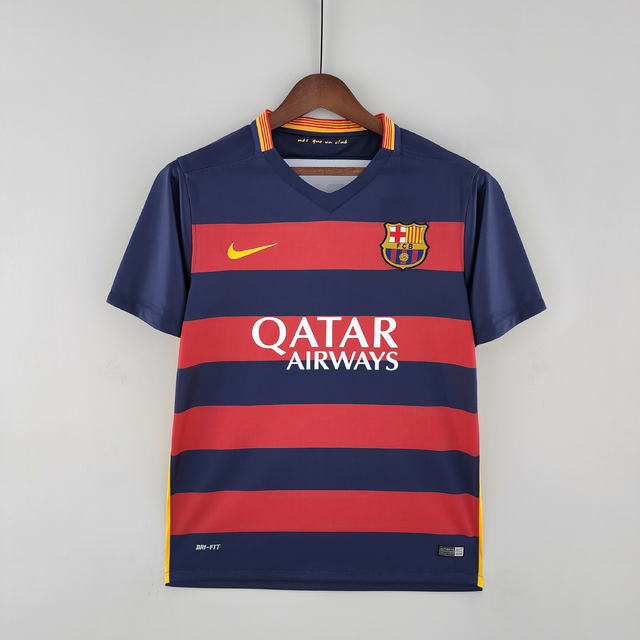 Camisa Barcelona I 2015/2016 Retrô Nike Masculina