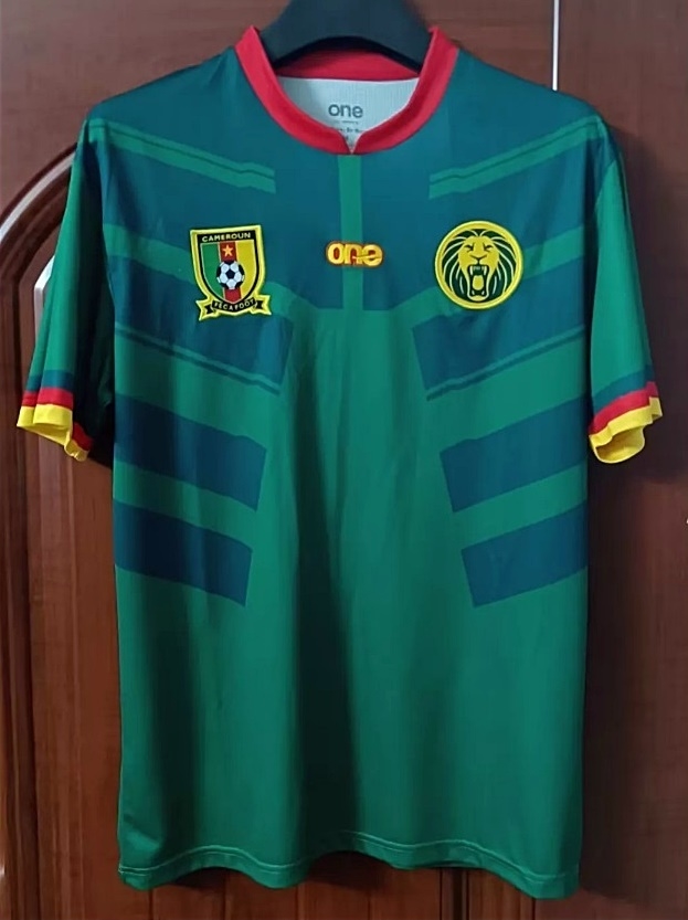 Camisa Camarões I 2022/2023 Torcedor One Masculina Copa do Mundo