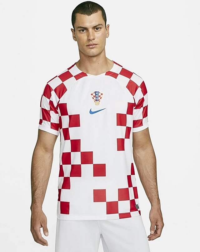 Camisa Croácia I 2022/2023 Torcedor Nike Masculina Copa do Mundo