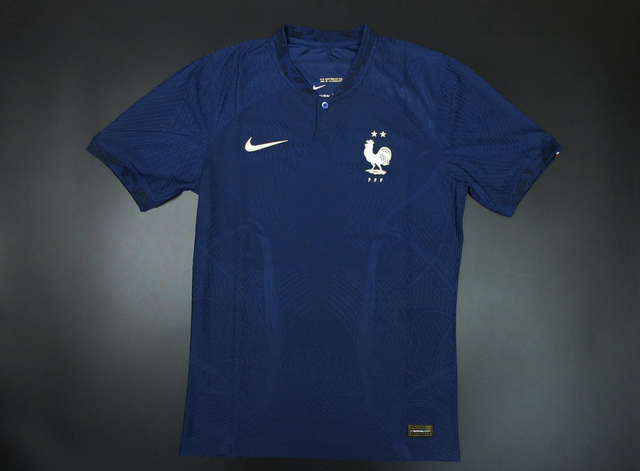 Camisa França I 2022/2023 Jogador Nike Masculina Copa do Mundo