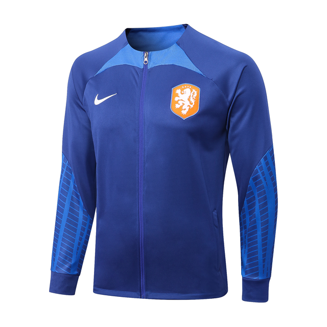 Blusa de Viagem Holanda 2022/2023 Azul Nike Masculino