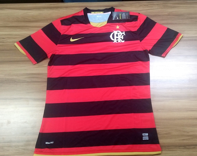 Camisa Flamengo I 2008/2009 ADRIANO 10 Nike Masculina PRONTA ENTREGA