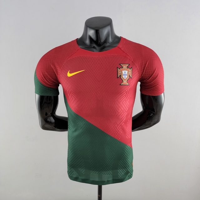 Camisa Portugal I 2022/2023 Jogador Nike Masculina Copa do Mundo