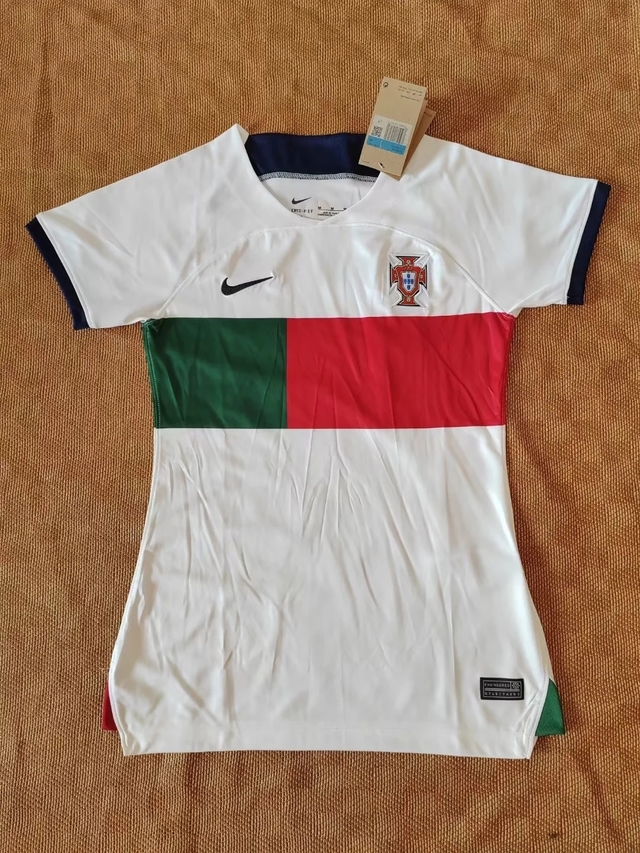 Camisa Portugal II 2022/2023 Torcedor Nike Feminina Copa do Mundo