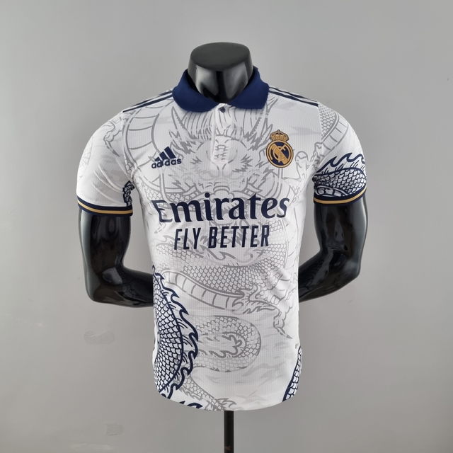 Camisa Real Madrid 2022/2023 Dragon Edition Jogador Adidas Masculina