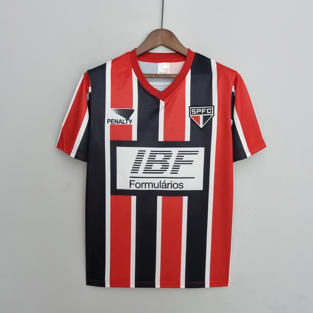 Camisa São Paulo II 1991/1992 Retrô Penalty Masculina