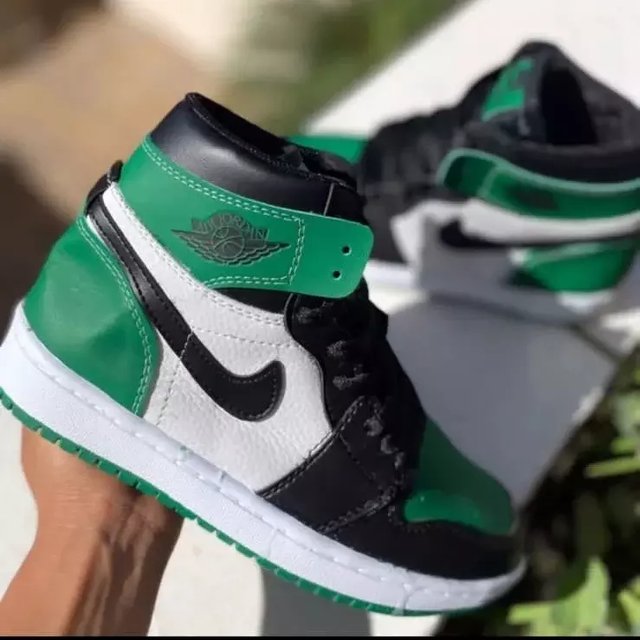 Botitas Jordan verde - Zapatillas Importadas Junin