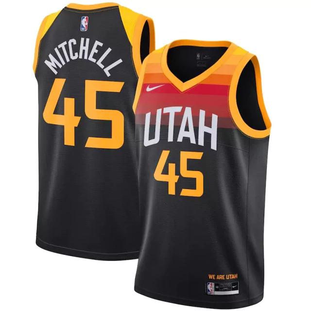 Mitchell #45 Utah Jazz City Edition 21 - Sublimada