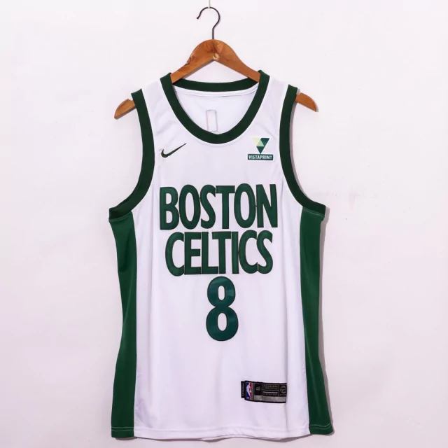 Kemba Walker #8 Boston Celtics City Edition Temp. 21 - Semi Bordado
