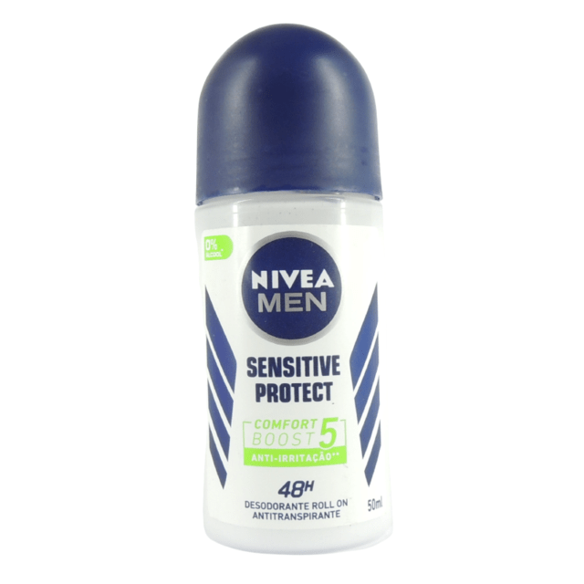 Desodorante Roll-On Nivea Men Sensitive Protect - 50ml