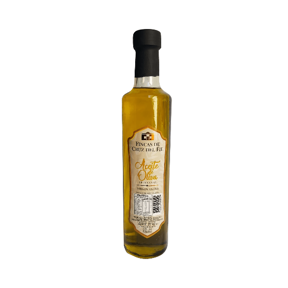 Aceite de Oliva extra virgen artesanal Fincas Cruz Del Eje x 50O ml.
