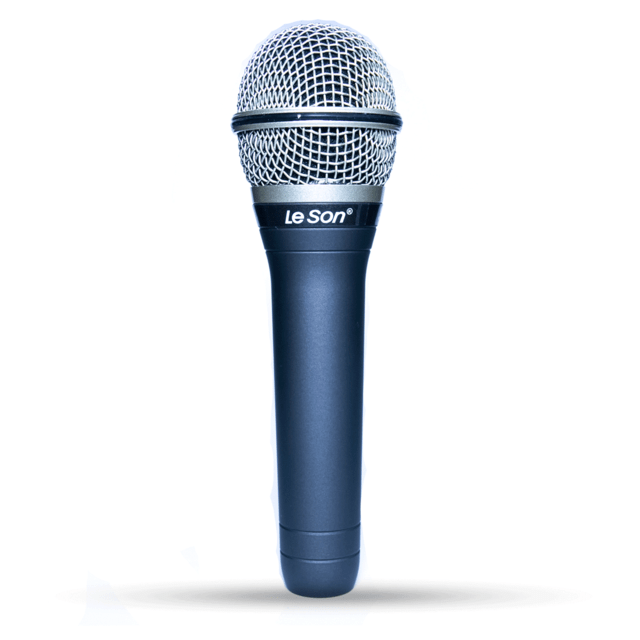 Microfone Profissional Dinâmico Leson Ls7 com Cabo P10 5 Metros