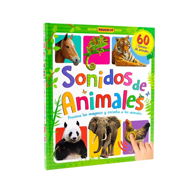 Libro Didáctico Para Niños Con Sonidos De Animales Infantil