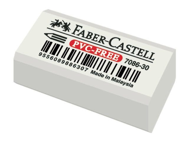 Goma De Borrar Faber Castell Plastica Lapiz X UNI