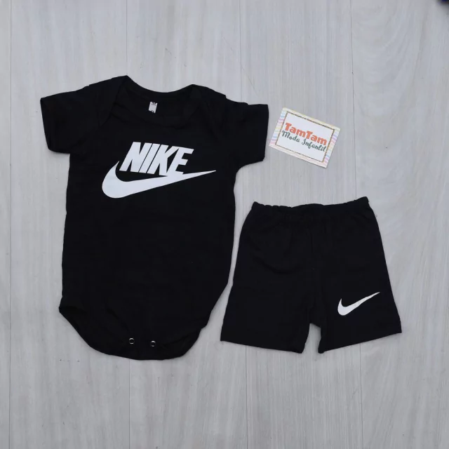 Conjunto Nike Preto - Comprar em Tam Tam Moda Infantil