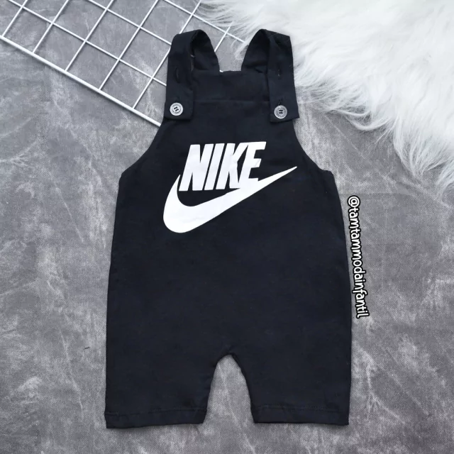 Macacão Nike Preto - Comprar em Tam Tam Moda Infantil