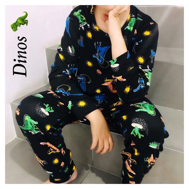 Pijama Niños - Dinosaurios - Comprar en Las Penkas