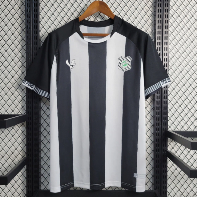 Camisa Figueirense I 2023 Torcedor - Preto+Branco