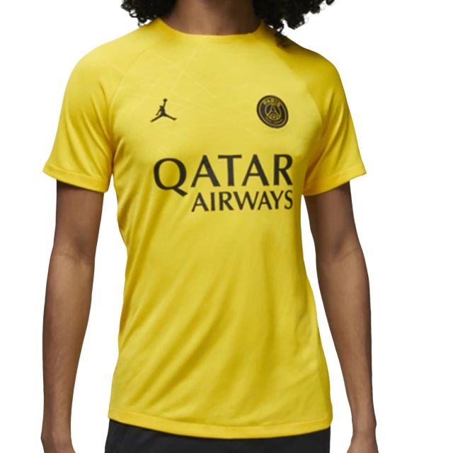 Camisa Pré-Jogo PSG 2022/23 - Amarelo - Clube Square