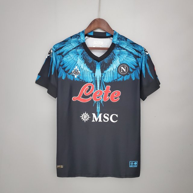 Camisa Napoli Kappa x Marcelo Burlon - 2021/22