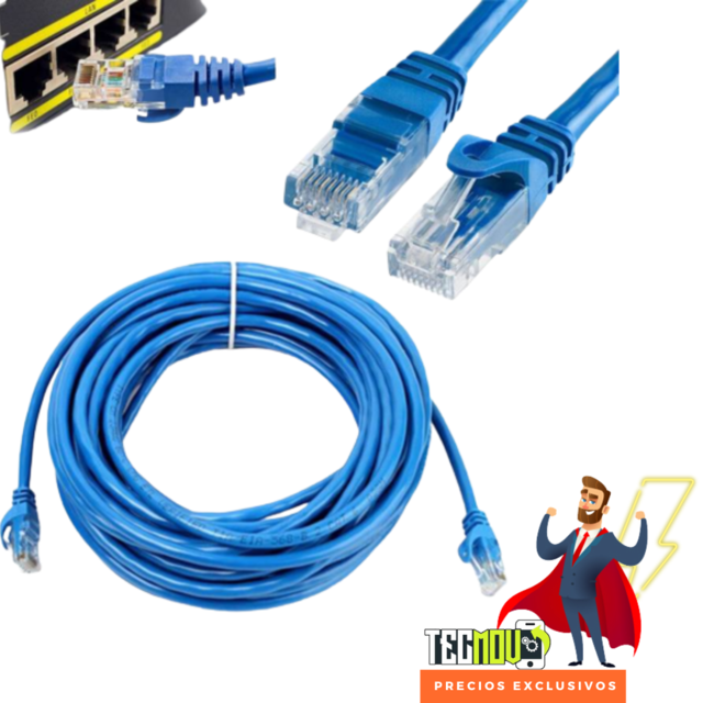 Cable red 10 metros - Comprar en Tecmov Accesorios