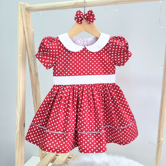 Vestido Minnie - CupCake Kids - Ateliê Infantil