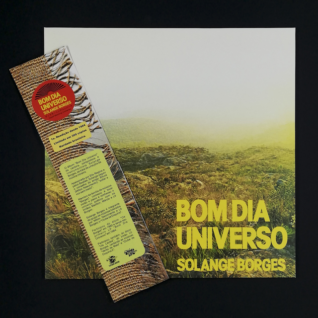 Solange Borges ‎– Bom Dia Universo (1984/2021) [BR, edição limitada, 300  cópias]