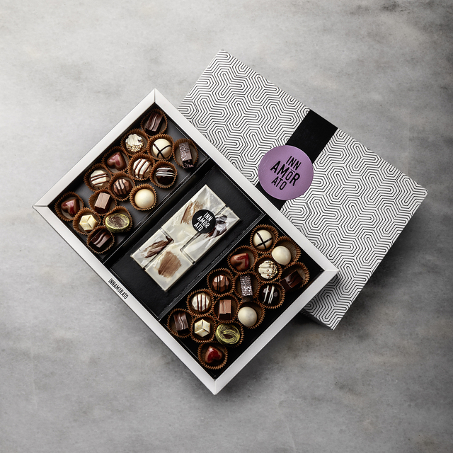 Caja de 30 Bombones de Chocolate Innamorato