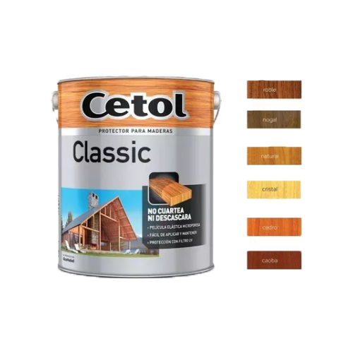 margen cocina Confirmación Cetol Classic Satinado 1l Protector Exterior Madera