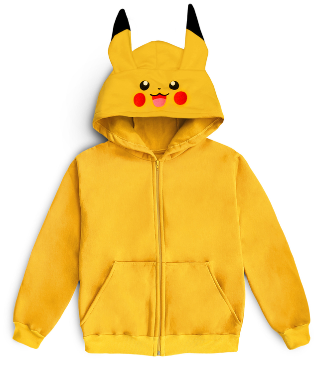 Moletom Canguru Pikachu Pokémon - Loja Panda Nerd
