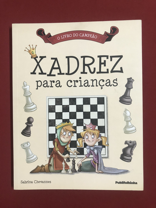 Livro Xadrez para Crianças, Livro Publifolhinha Usado 75096072