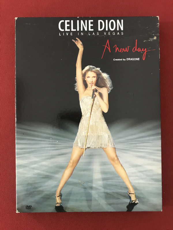 DVD Duplo - Celine Dion Live In Las Vegas A New Day