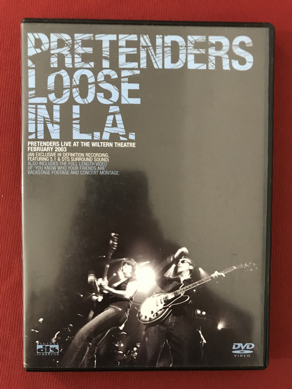 DVD - Pretenders Loose In L.A. - Seminovo