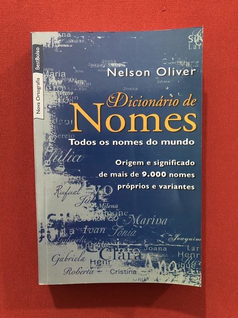 Livros encontrados sobre Nelson oliver livro dicionarios todos os