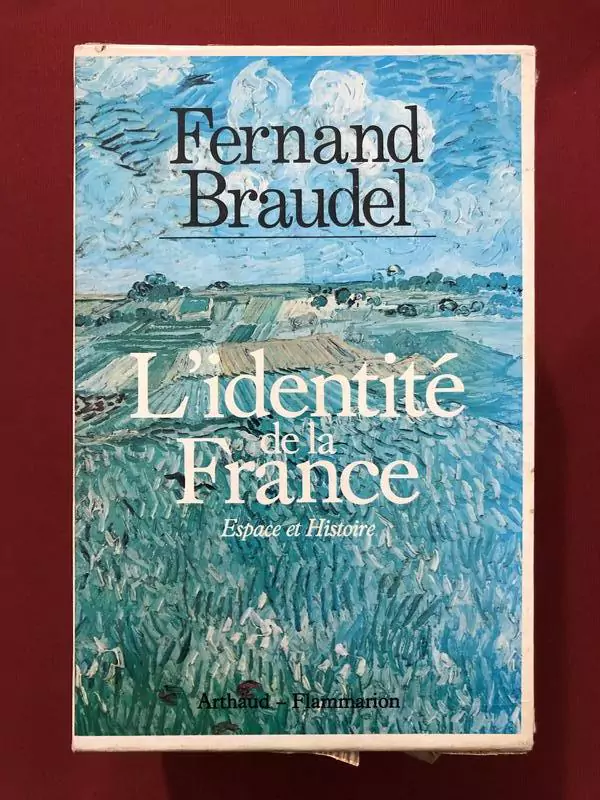 Livro L Identit De La France Volumes Fernand Braudel